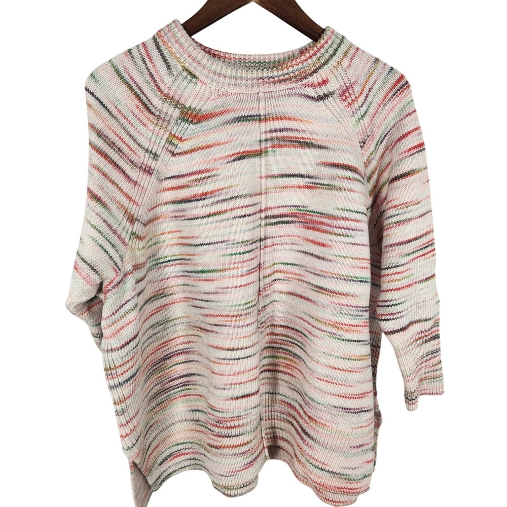 Lou and Grey for LOFT Multicolor Striped Oversized Sweater Size XS/S